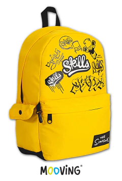 Mochila Espalda 18" BART SIMPSONS - MOOVING - 7799133031342 - comprar online