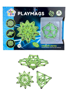 Bloques Magneticos x 52 piezas - KIDS CLUB - 7453077240252