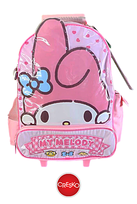Mochila con Carro 18" MY MELODY SANRIO FUN 3D - CRESKO - 092626556498 - comprar online