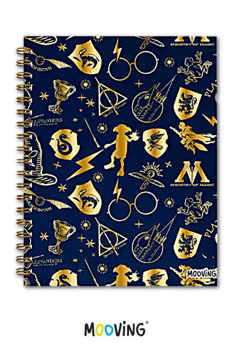 Cuaderno A5 x 80 hojas Harry Potter - MOOVING - 7799133001383 - comprar online