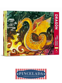 Dragon, Rompecabezas mas Libro de Manolito
