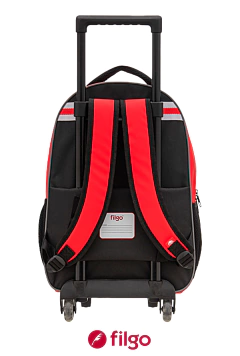 Mochila con Carro 18" FUTBOL ROJO STARPACK - FILGO - 7798434162083 en internet