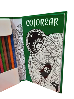 Kit de arte Color Zen y Actividades Verde - Colección Kit de Arte: ZEN - CONCEPTO LATINBOOKS - 1708 - Libreria Pincelada