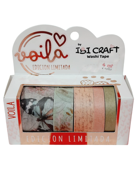 Washitape VOILA - IBI CRAFT - 6970814407163 - comprar online