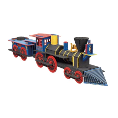 Libro + maqueta 3D: Construye una Locomotora de Manolito en internet