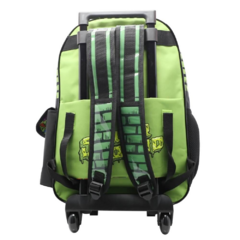 Mochila con Carro 18" TORTUGAS NINJA - CRESKO - 092626550526 - Libreria Pincelada