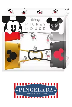 Binder Clips x 4 Mickey Mouse de Mooving (019460)