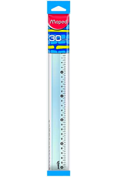 Regla plástica 30 cms de MAPED (002913)