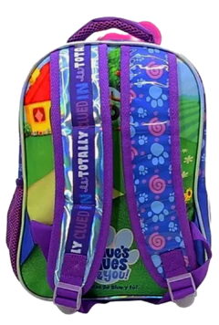 Mochila Espalda 12" Pistas de Blue y Tu de Cresko (025334) - Libreria Pincelada