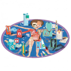 El Cuerpo Humano, libro mas puzzle de Manolito - tienda online