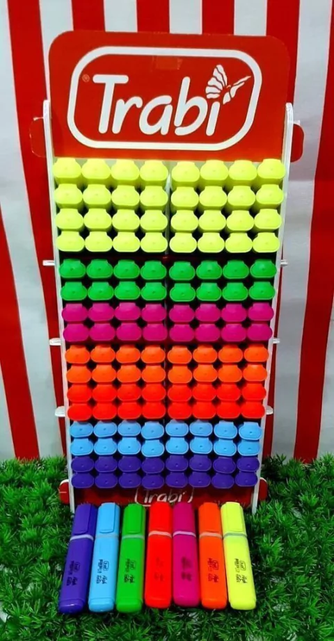 Resaltador TRABI Chato NEON High Texter (019593)