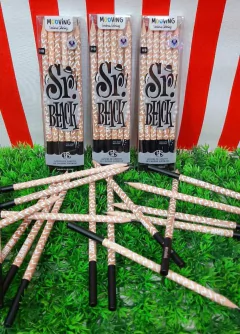 Lapiz Negro Grafito Sr. Black x 6 COLORING - MOOVING - 7798302937034 en internet