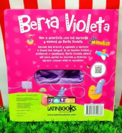 Libro BERTA VIOLETA con títere- Colección Manotas - LATINBOOKS - 1805*