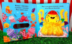 Libro POLY PULPO con títere - Colección Manotas - LATINBOOKS - 1806*