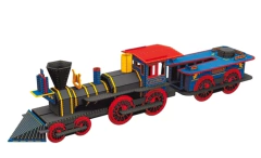 Libro + maqueta 3D: Construye una Locomotora de Manolito - Libreria Pincelada