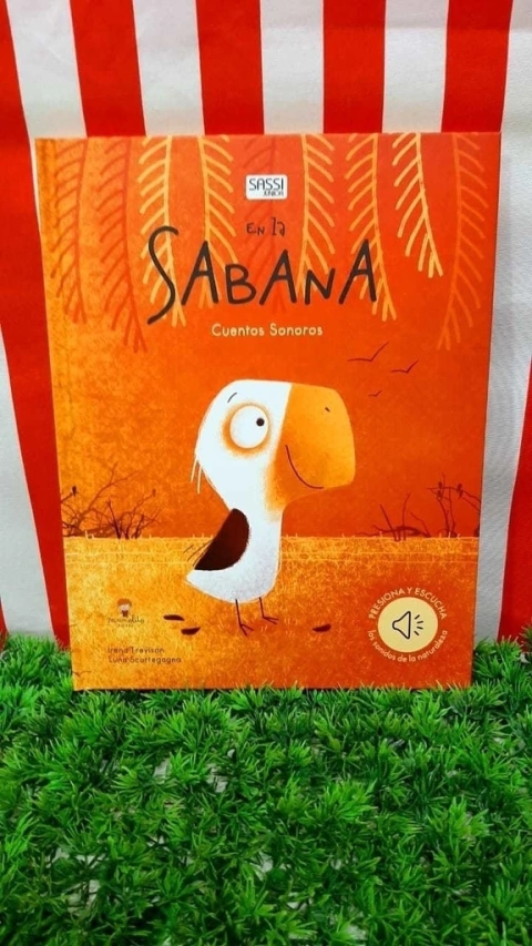 Libro En la Sabana - Cuentos Sonoros - MANOLITO - 9788417299491