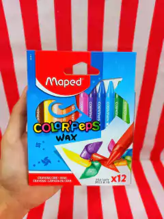 Ceras Color Peps WAX x12 - MAPED - 3154148610113 en internet