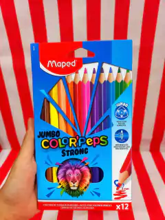 Lápices de Color MY FIRST JUMBO x 12 - MAPED - 3154148633129 - comprar online