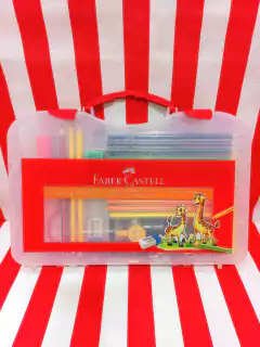 Set escolar x 33 piezas en valija - FABER CASTEL - 7754111011624 - tienda online