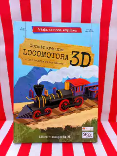 Libro + maqueta 3D: Construye una Locomotora de Manolito - comprar online