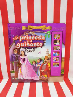 Libro La princesa y el guisante, Coleccion Audicuentos de Latinbooks - 2066
