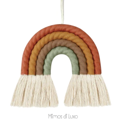 ARCO-ÍRIS MACRAME TONS TERROSOS