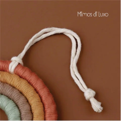 ARCO-ÍRIS MACRAME TONS TERROSOS - Mimos di Luxo