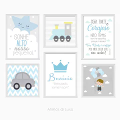 Kit Menino personalizado
