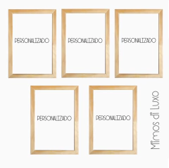 KIT TODO PERSONALIZADO 5 QUADROS