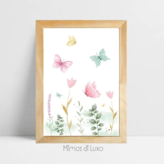 QUADRO UNITÁRIO ALICE JARDIM DE BORBOLETAS 01