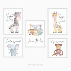 SAFARI AQUARELA FOFO