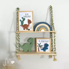 COMBO DECORAÇÃO DINO AQUARELA 03