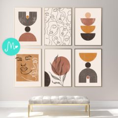 KIT QUADROS BOHO CHIC COMBO 1