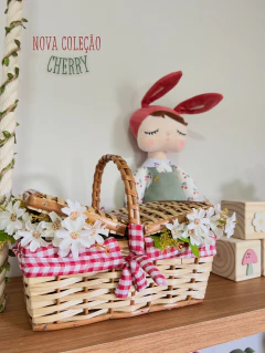 BONECA CEREJINHA - COR CEREJA - METOO ORIGINAL - Mimos di Luxo