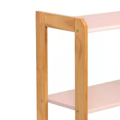 ESTANTE INFANTIL MONTESSORIANA SONHOS COR ROSA - Mimos di Luxo