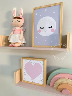 COMBO COMPLETO PRATELEIRAS COM ITENS DECORATIVOS 01 - Mimos di Luxo