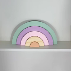 ARCO-ÍRIS EM MADEIRA PINUS 5 PEÇAS (escolha as cores) (cópia) - comprar online