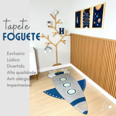 TAPETE PLAYMAT MIMOS FOGUETE - Mimos di Luxo