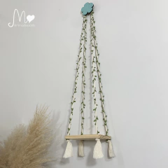 BALANÇO MINI FOLHAS - ESCOLHA O GANCHO na internet