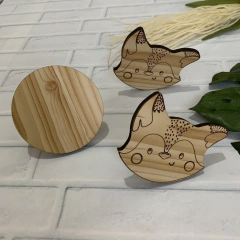 TRIO DE PENDURADORES RAPOSINHA