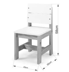 CADEIRA INFANTIL ABRAÇO COR ROSE - Mimos di Luxo