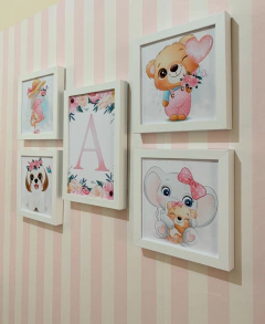 KIT FOFURAS ENCANTADORAS COM INICIAL - comprar online