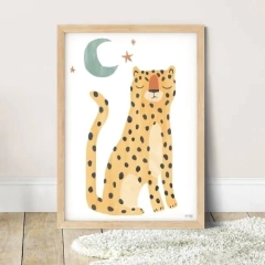 QUADRO UNITÁRIO ONÇA COLEÇÃO PANTANAL