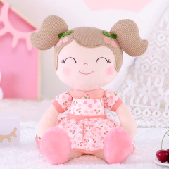 Boneca Gloveleya Metto Cerejinha rosa