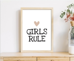 QUADRO UNITÁRIO GIRLS RULE