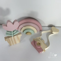 TRIO DE ADORNOS DOCE MENINA 05