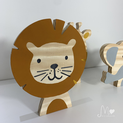 TRIO ANIMAIS DECORATIVOS SAFARI MIMOS DI LUXO ♥