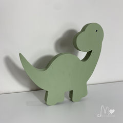 DINOSSAURO EM MADEIRA ESCOLHA SUA COR - comprar online