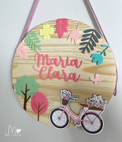 PLACA DECORATIVA 3D JARDIM ENCANTADO 01 - comprar online