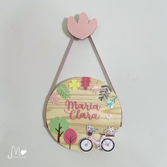 PLACA DECORATIVA 3D JARDIM ENCANTADO 01